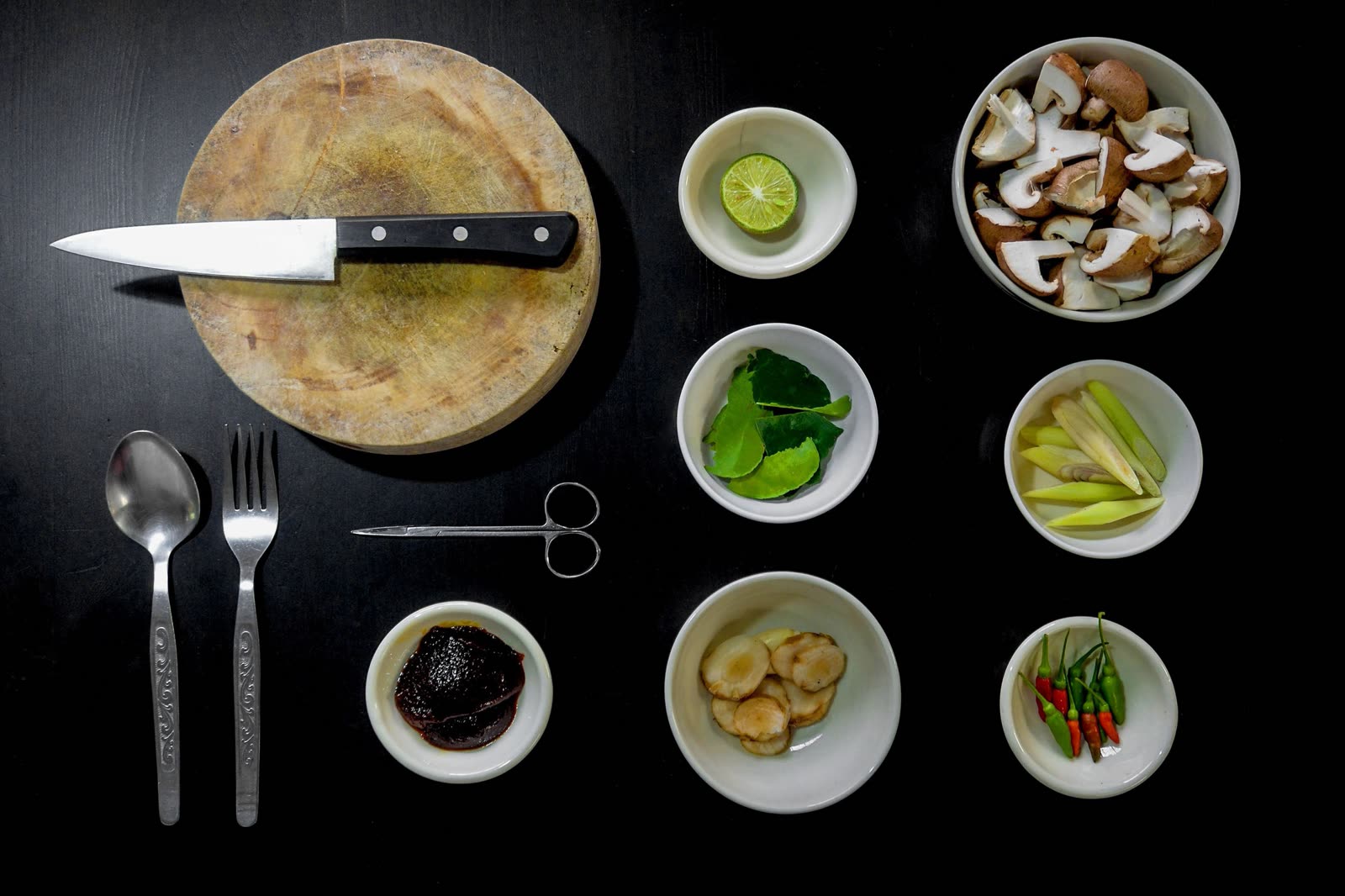 Ingredients for high protein vegetarian meals arranged for meal preparation in a kitchen.